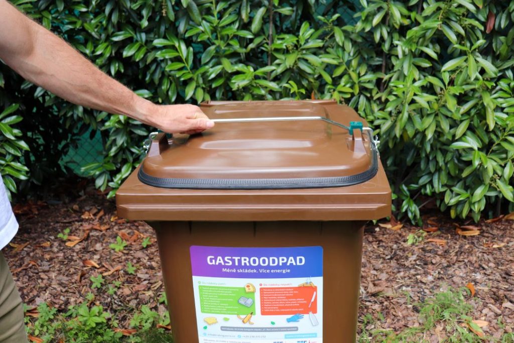 Nádoba na třídění gastroodpadu